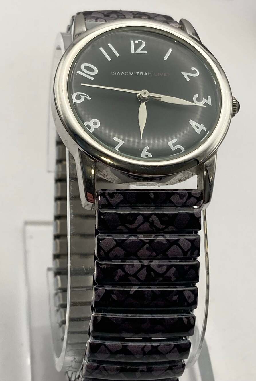 Isaac Mizrahi Live Women's Watch 32mm - New Battery - Unique Multicolor Band